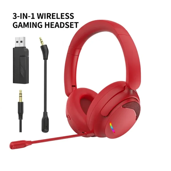 3-in-1 2.4G Low-Latency Gaming & Music Headset | OEM/ODM Factory - Image 5
