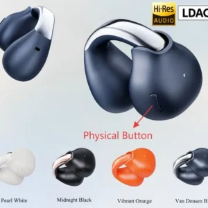 Premium Open-Ear Wireless Earbuds – Bluetooth 5.4 High-Fidelity Audio with Customizable Branding