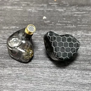 Dual Dynamic Driver MMCX In-Ear Monitor | Transparent Shell | Detachable Cable | Entry-Level Audiophile IEM