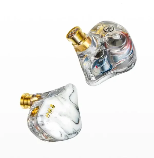 Dual Dynamic Driver MMCX In-Ear Monitor | Transparent Shell | Detachable Cable | Entry-Level Audiophile IEM - Image 5