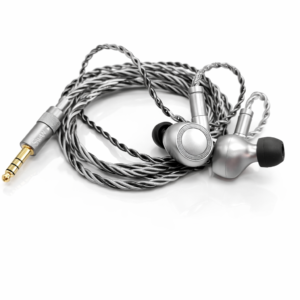 CNC Earhouse Planar Earphone with 2pin detachable silver-plated Cable