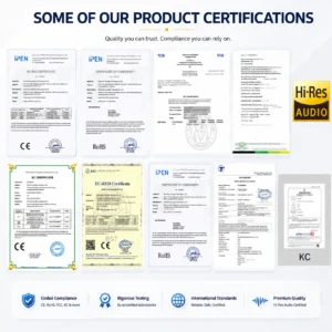 Earphone Certifications tiny