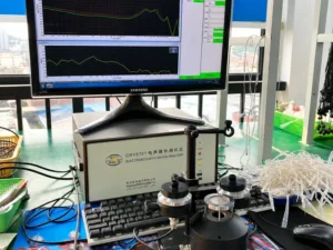 Earphone sound curve testing