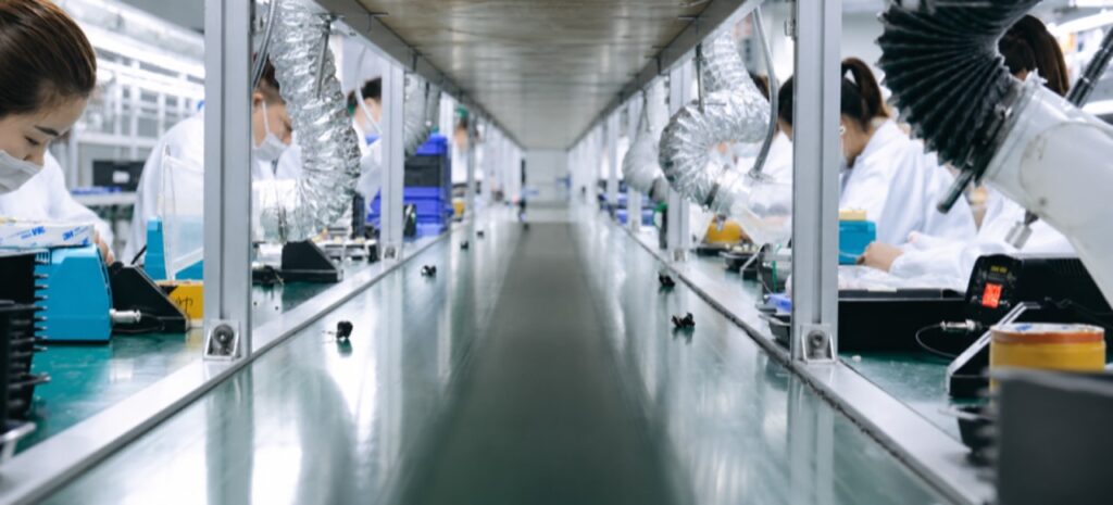 Digcue earphone manufacturing facility