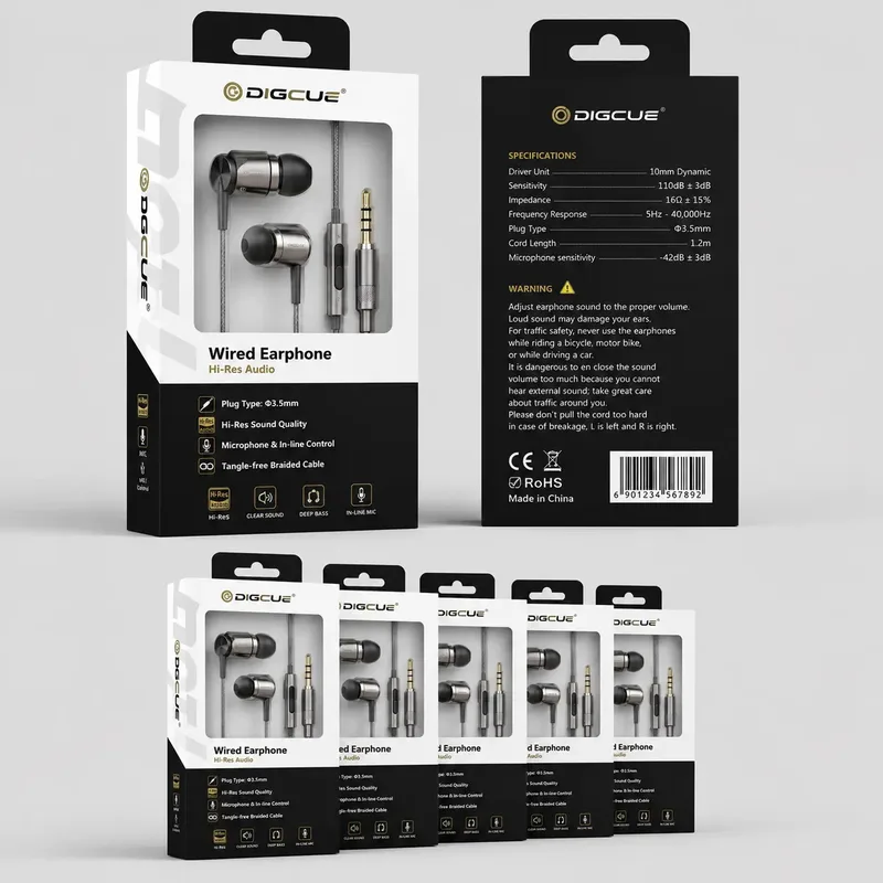 B2B earphone packaging engineering